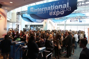 Attendees gather for the 2015 International Salon & Spa Expo Long Beach.